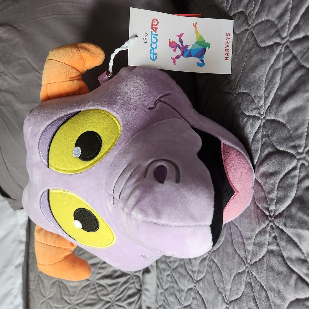 Figment Plush Crossbody Bag EPCOT 40th Anniversary Limited Edition